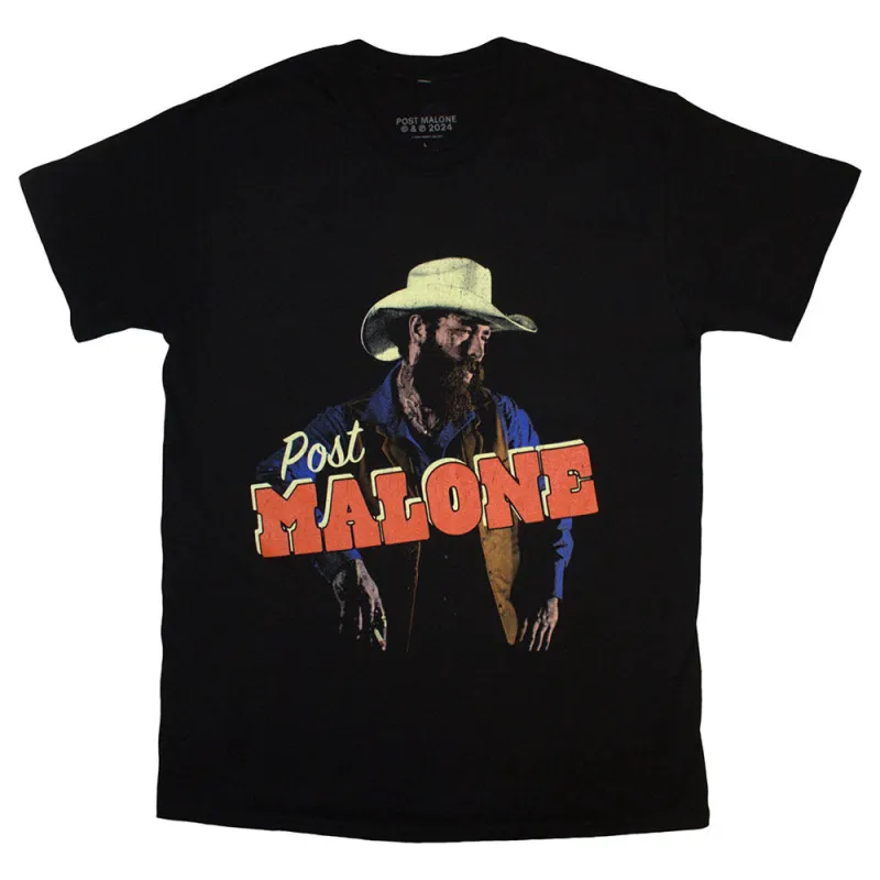 Post Malone Cowboy T Shirt made by Paradiso Clothing