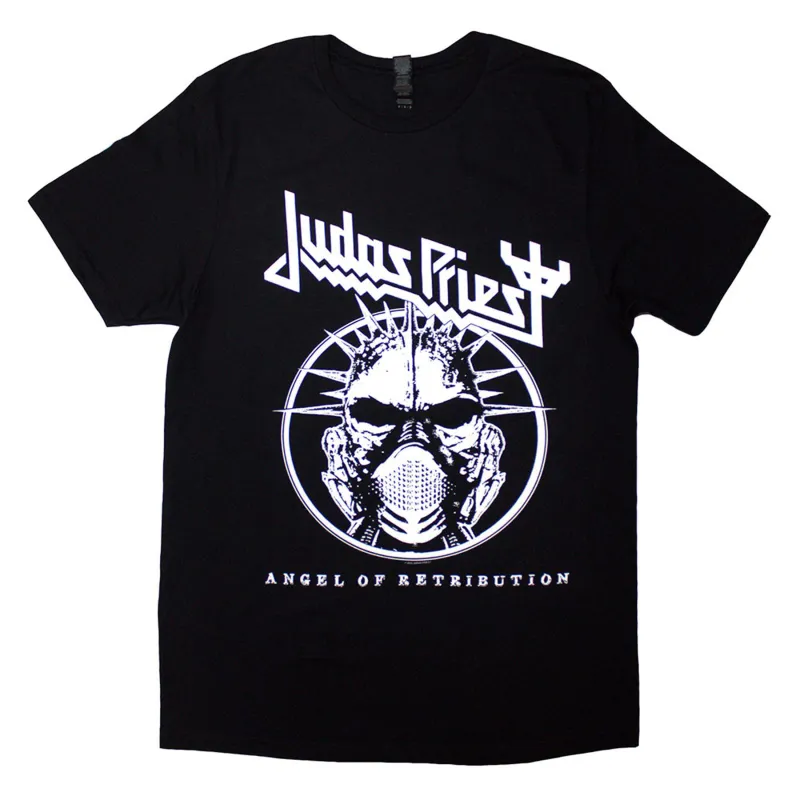Judas Priest Angel Of Retribution Headshot T Shirt made by Paradiso Clothing