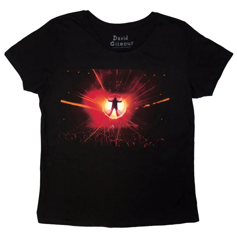 David Gilmour Luck & Strange Stage Shot Skinny Fit T Shirt sold by Paradiso Clothing