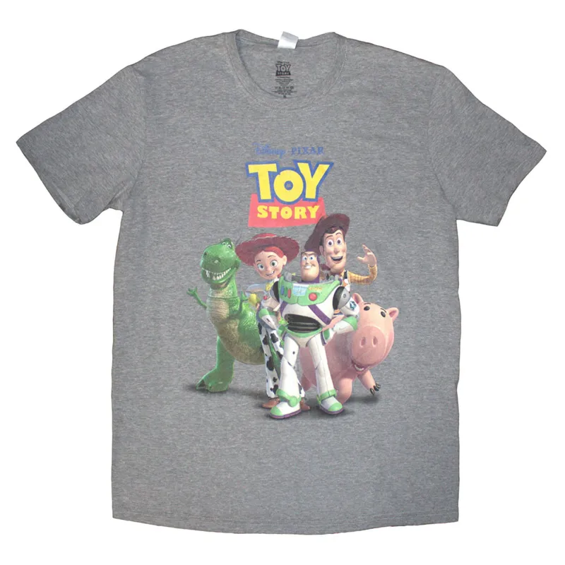 Toy Story Characters Distressed T Shirt made by Disney