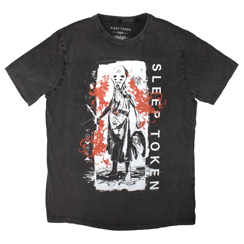 Sleep Token Euclid Limited Edition 999 Only Premium Wash T Shirt sold by Paradiso Clothing