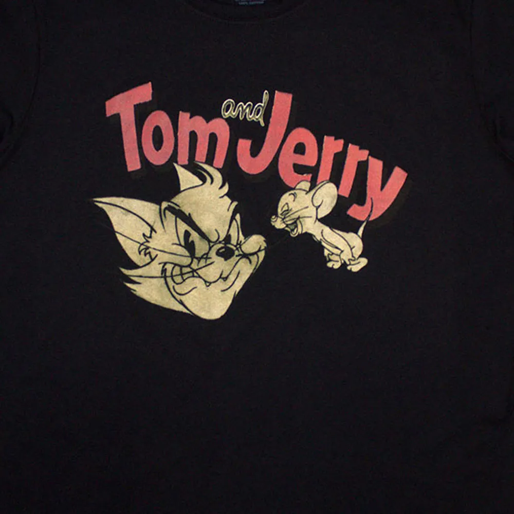 Tom And Jerry Retro Logo T Shirt sold by Paradiso Clothing product image thumbnail 2
