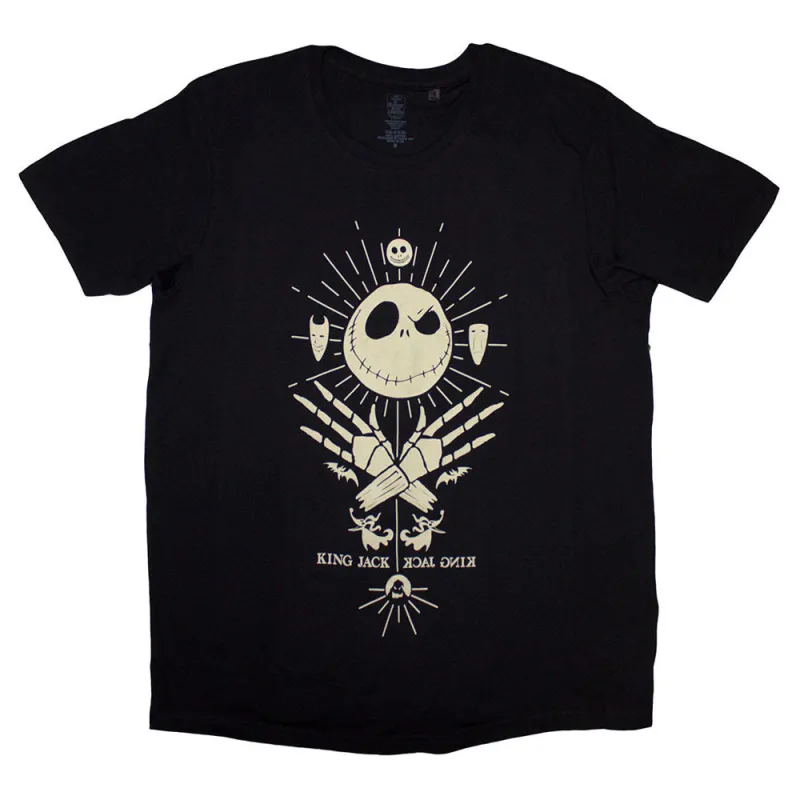 The Nightmare Before Christmas King Jack T Shirt made by Paradiso Clothing