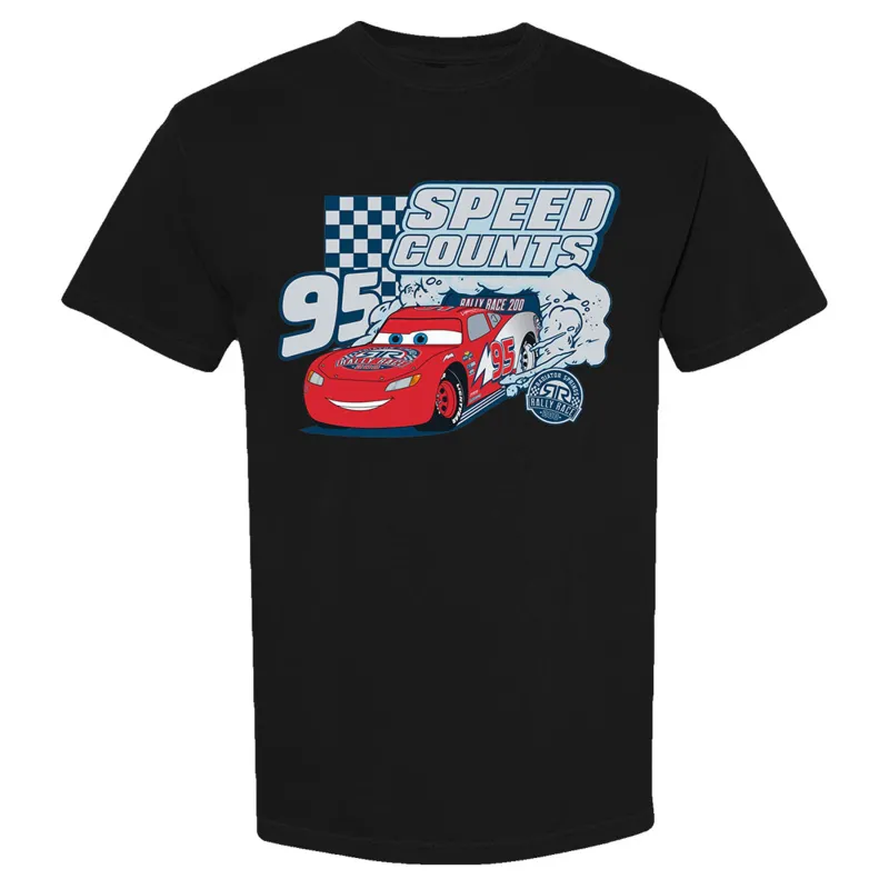 Disney Cars Speed Counts T Shirt made by Disney
