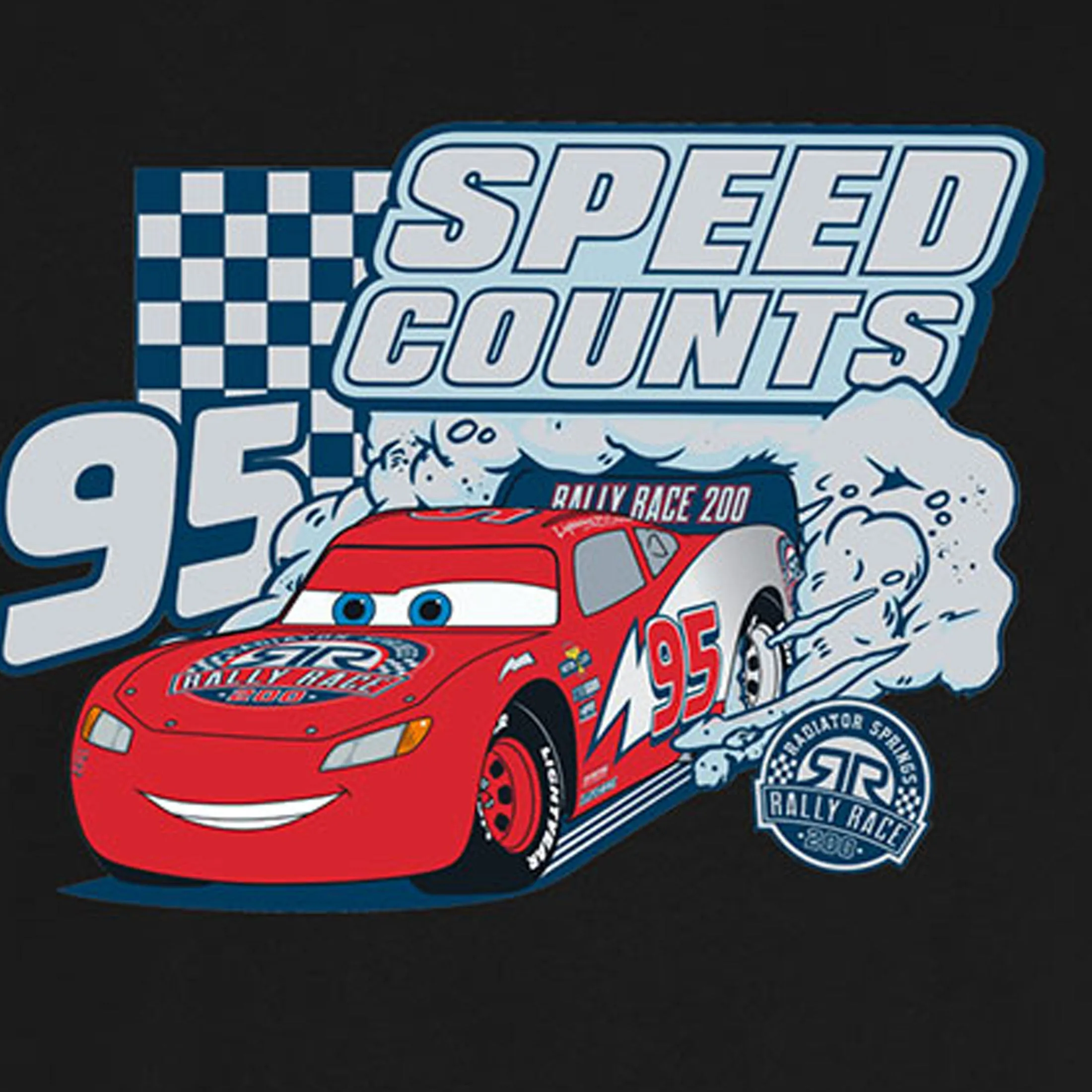 Disney Cars Speed Counts T Shirt sold by Paradiso Clothing product image thumbnail 2