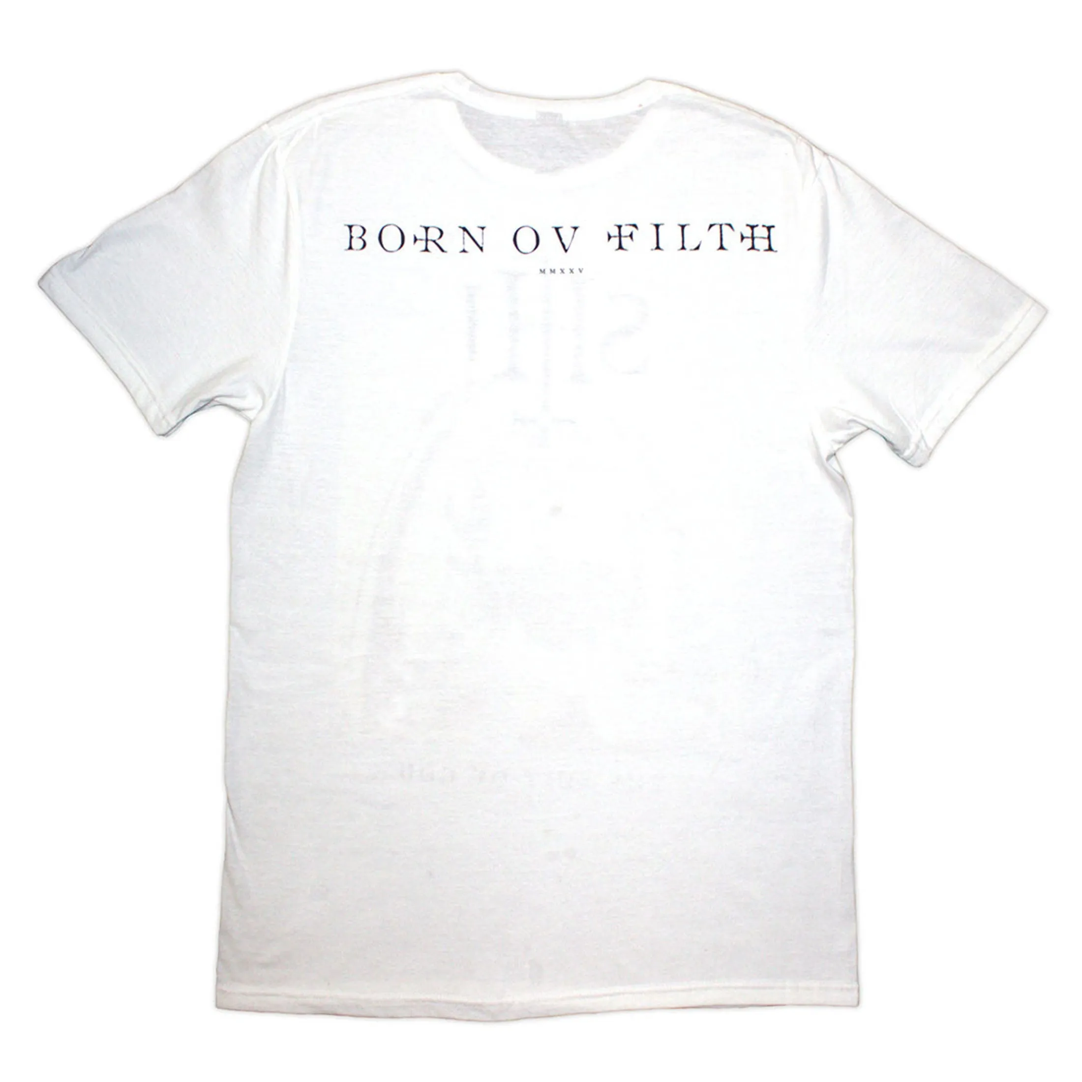 Behemoth The Shit Ov God Sepia Parchment T Shirt sold by Paradiso Clothing product image thumbnail 2