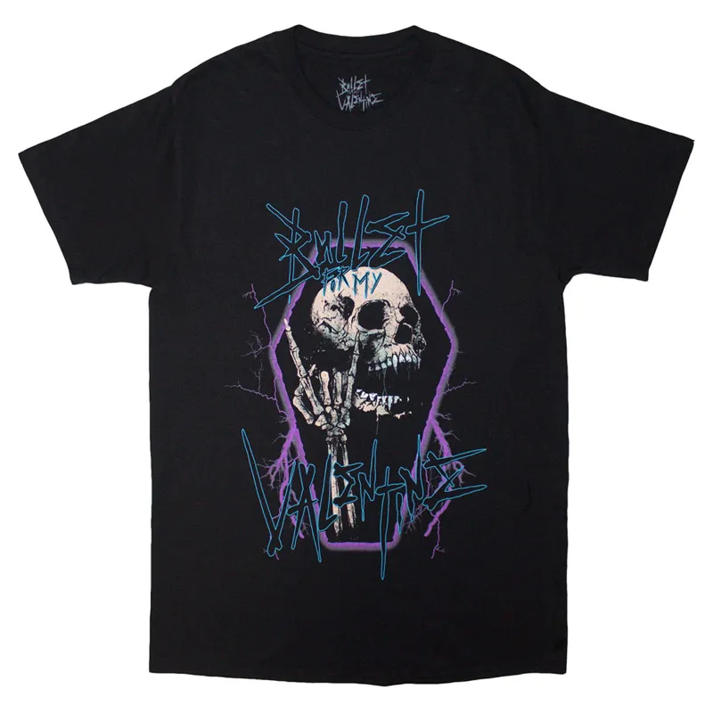 Bullet For My Valentine Thrash Skull T Shirt made by Paradiso Clothing