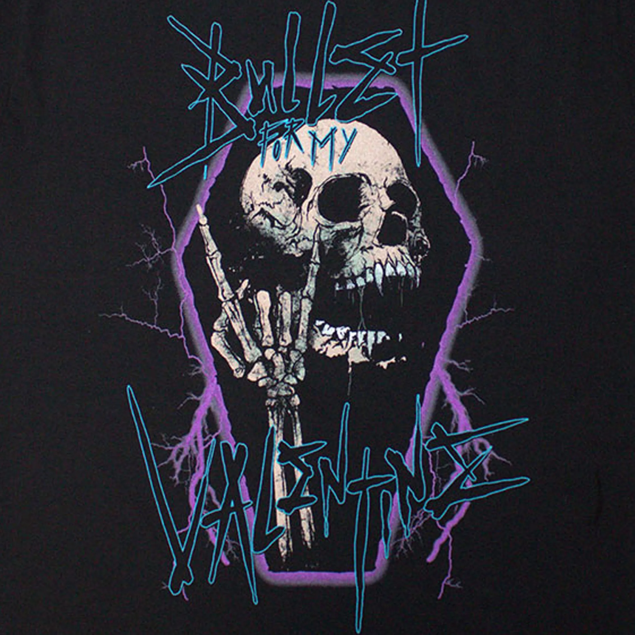 Bullet For My Valentine Thrash Skull T Shirt sold by Paradiso Clothing product image thumbnail 2