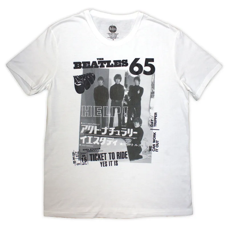 The Beatles 1965 T Shirt sold by Paradiso Clothing