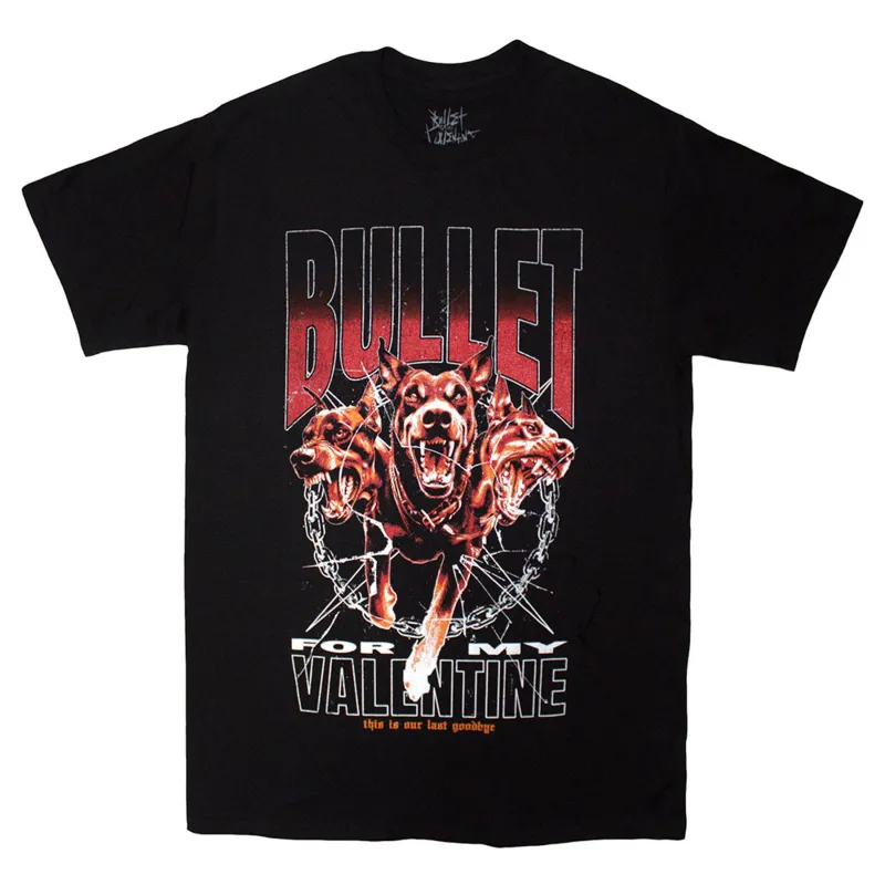 Bullet For My Valentine Last Goodbye Dogs T Shirt made by Paradiso Clothing