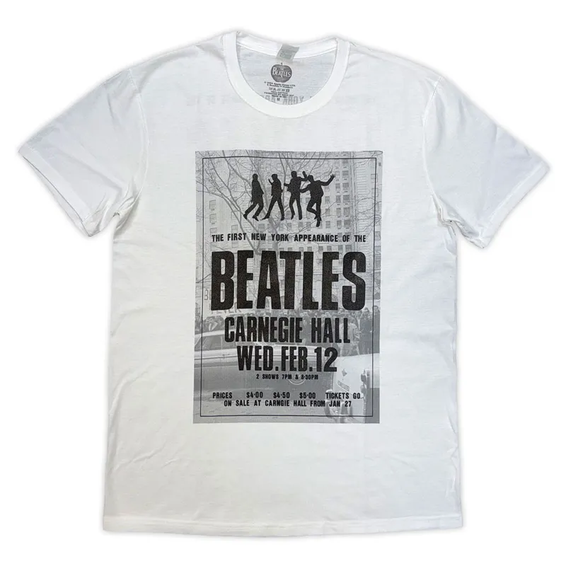 The Beatles Tour 1964 Carnegie Hall T Shirt made by The Beatles