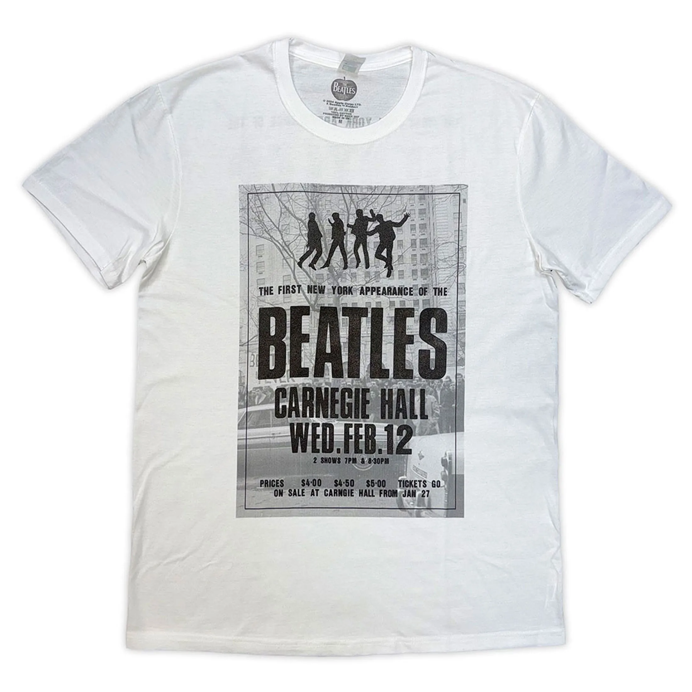 The Beatles Tour 1964 Carnegie Hall T Shirt sold by Paradiso Clothing