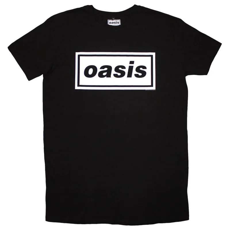 Oasis Decca Band Logo T Shirt Dress made by Oasis