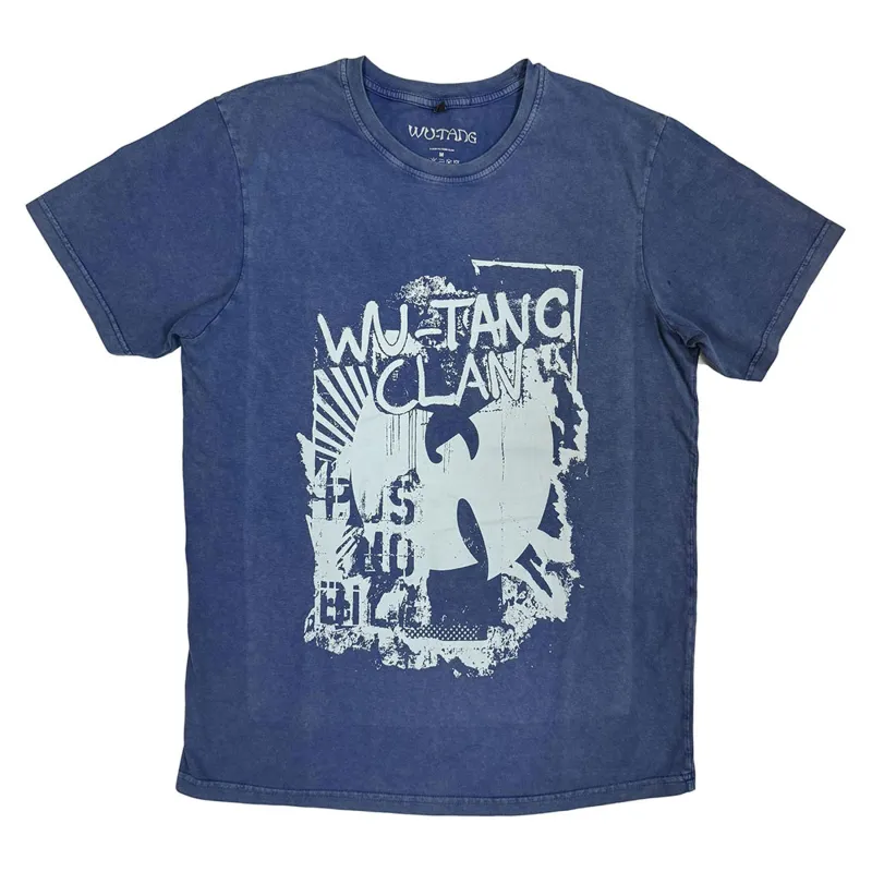 Wu-Tang Clan Graffiti Stone Wash T Shirt sold by Paradiso Clothing