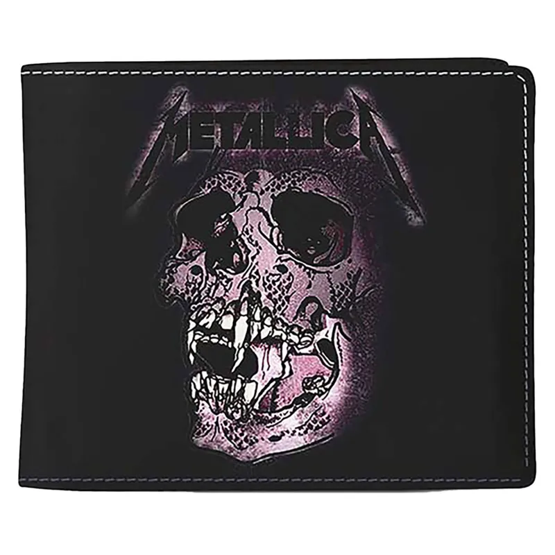 Metallica Pushhead Bifold Wallet sold by Paradiso Clothing
