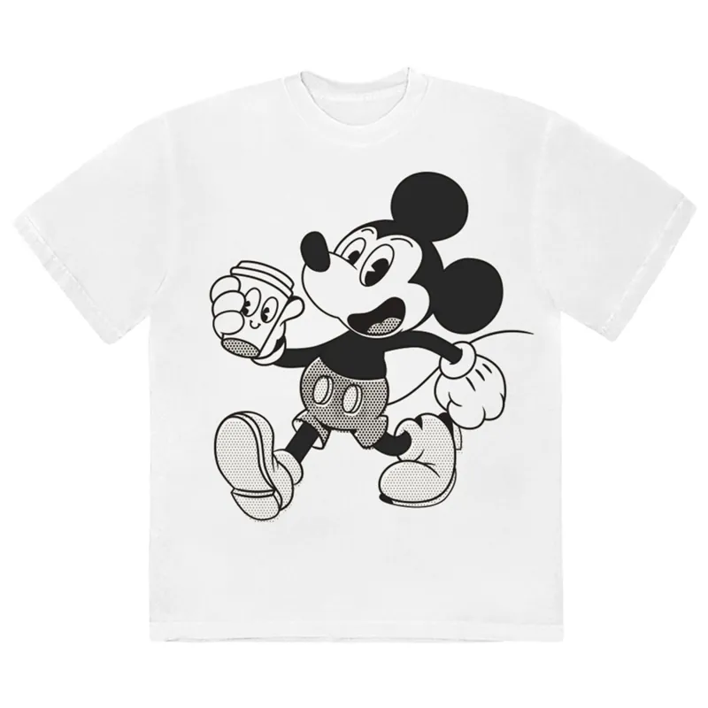 Mickey Mouse & Coffee T Shirt made by Disney