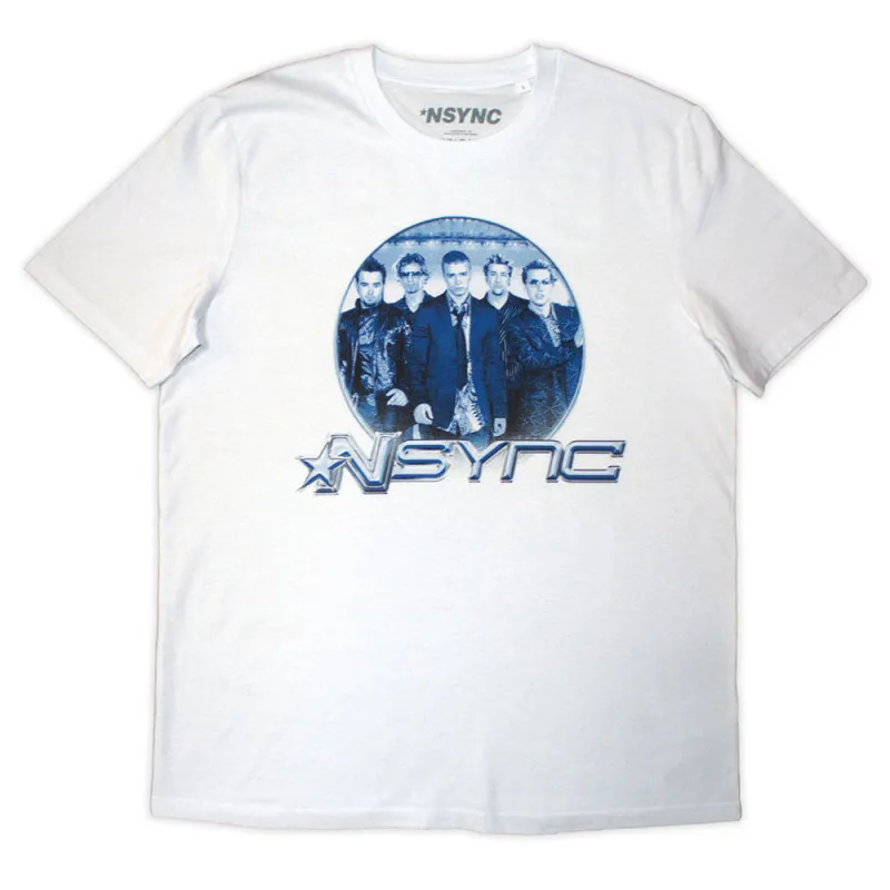 NSYNC Band Circle T Shirt made by Paradiso Clothing