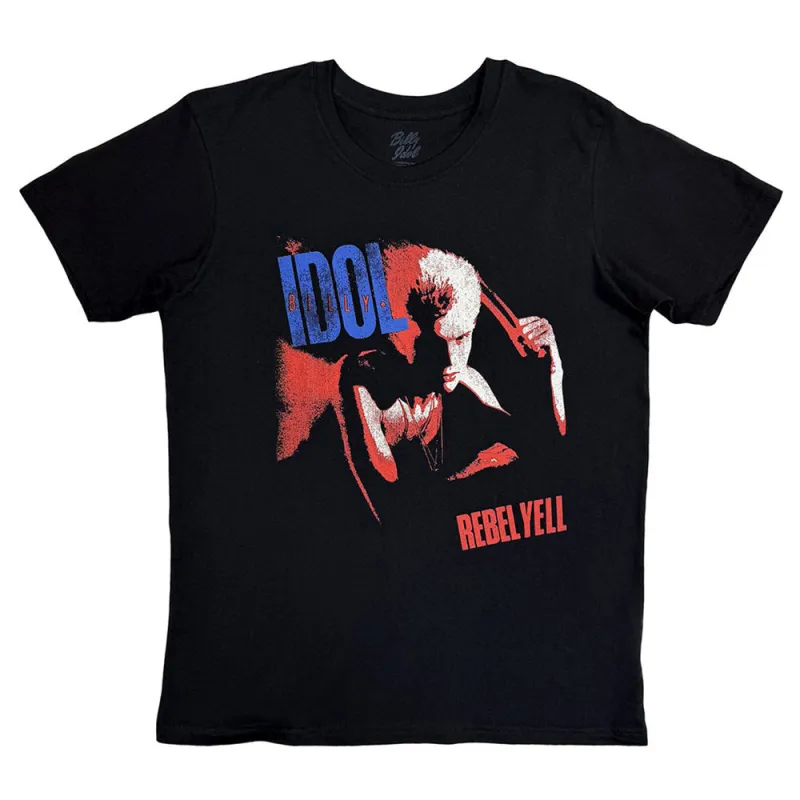 Billy Idol Rebel Yell T Shirt made by Paradiso Clothing