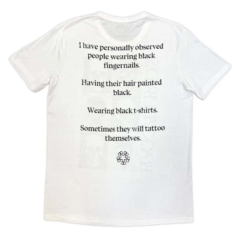 Black Veil Brides Skulls T Shirt made by Paradiso Clothing