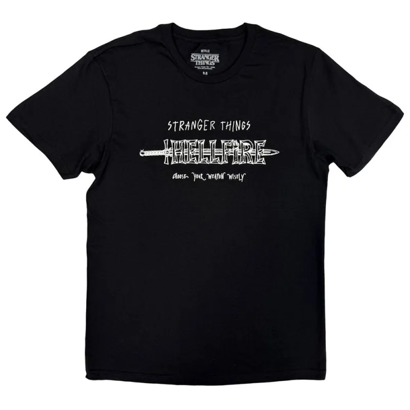 Stranger Things Hellfire T Shirt made by Paradiso Clothing