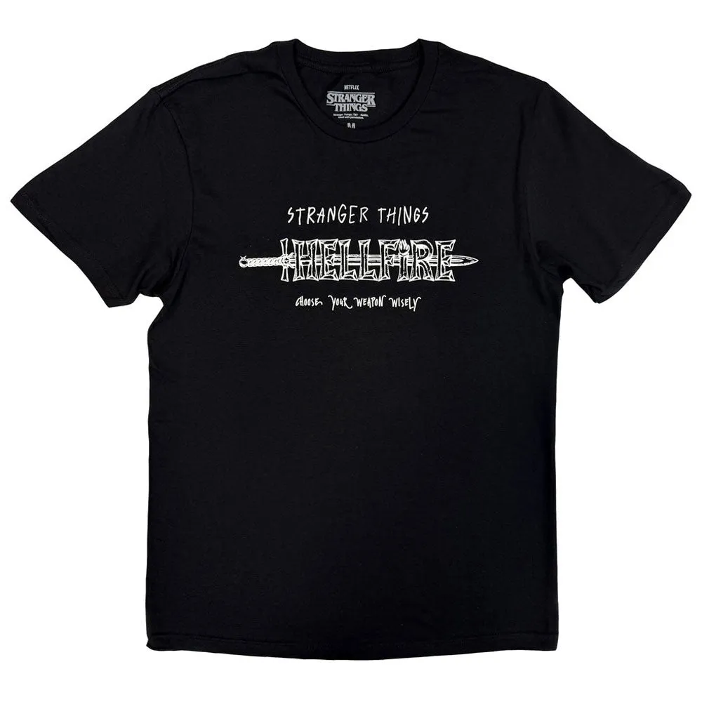 Stranger Things Hellfire T Shirt sold by Paradiso Clothing