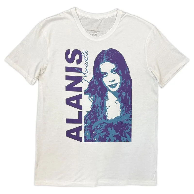 Alanis Morissette Portrait Photo T Shirt made by Paradiso Clothing