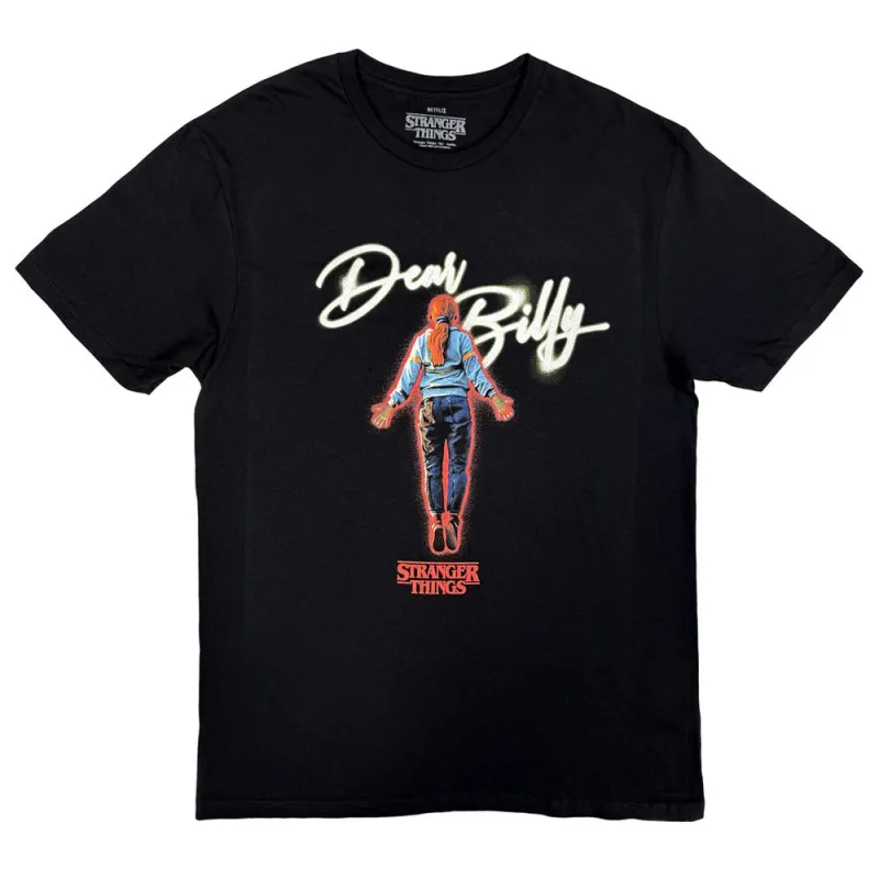 Stranger Things Dear Billy T Shirt made by Paradiso Clothing