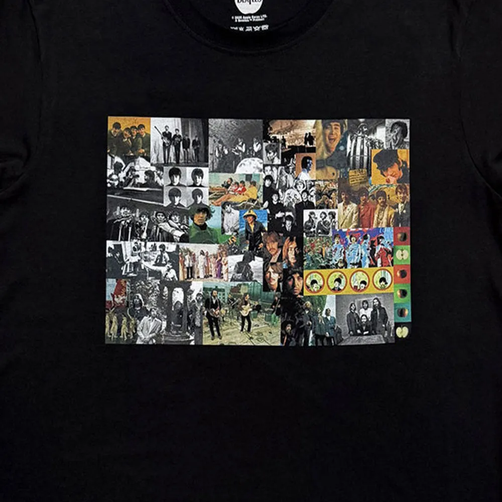 The Beatles Anthology Collage Montage T Shirt sold by Paradiso Clothing product image thumbnail 2
