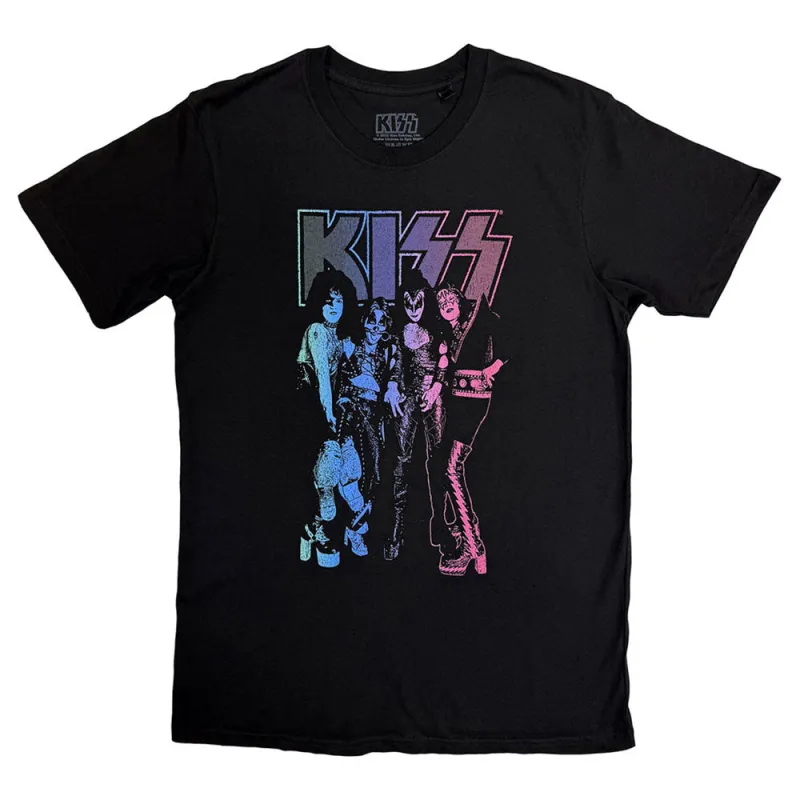 KISS Purple Band Logo T Shirt sold by Paradiso Clothing