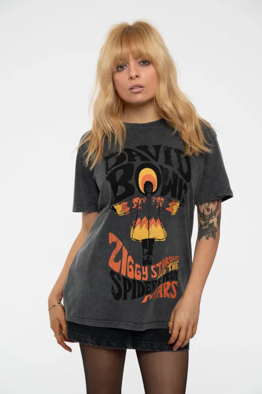 David Bowie Ziggy Stardust Limited Edition 999 Only Premium Wash T Shirt sold by Paradiso Clothing