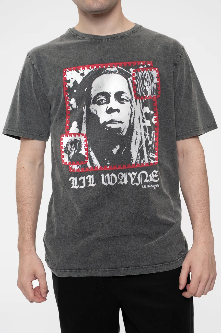 Lil Wayne Mono Photo Limited Edition 999 Only Premium Wash T Shirt sold by Paradiso Clothing product image thumbnail 3