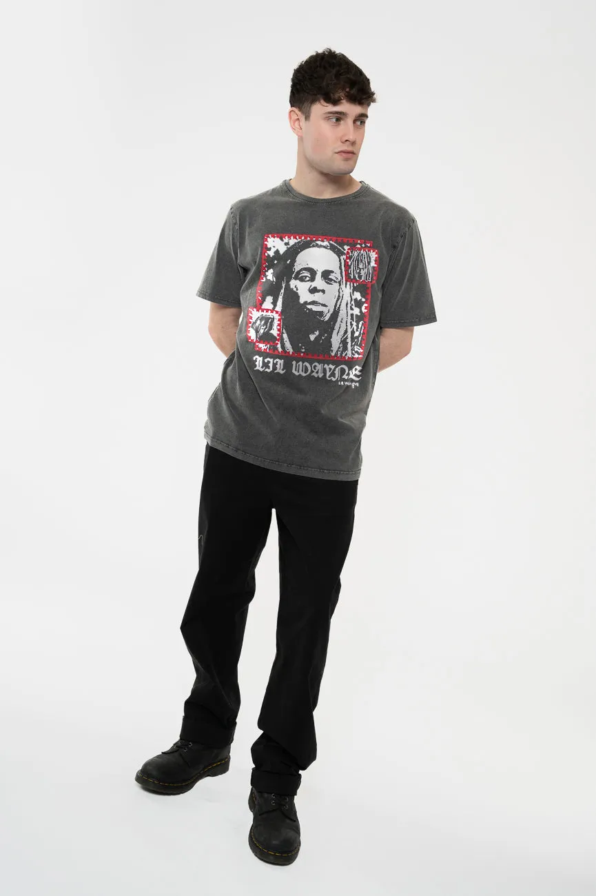 Lil Wayne Mono Photo Limited Edition 999 Only Premium Wash T Shirt sold by Paradiso Clothing product image thumbnail 5