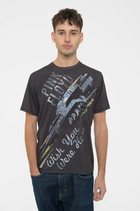 Pink Floyd Wish You Were Here Sublimation Print T Shirt sold by Paradiso Clothing