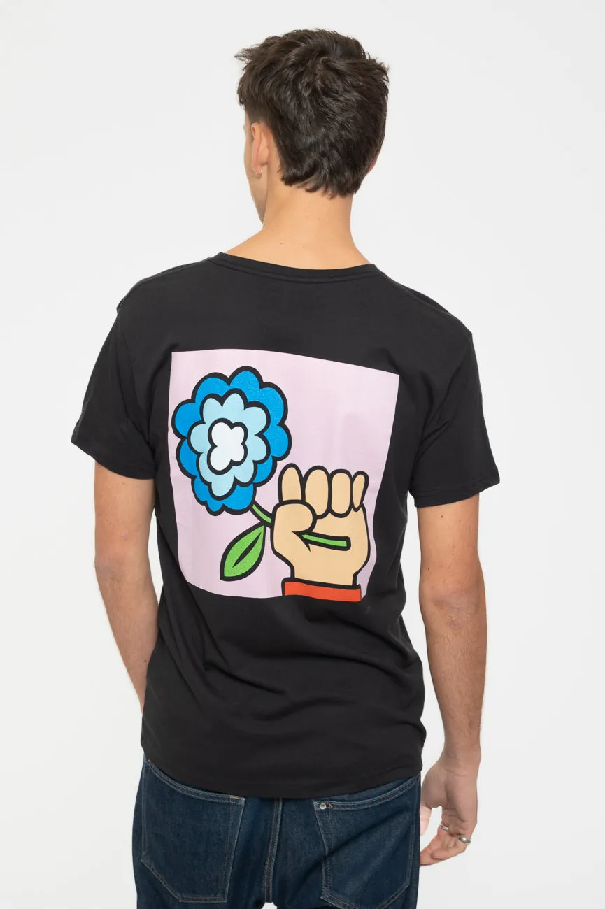Idles Cartoon Flower T Shirt sold by Paradiso Clothing product image thumbnail 4