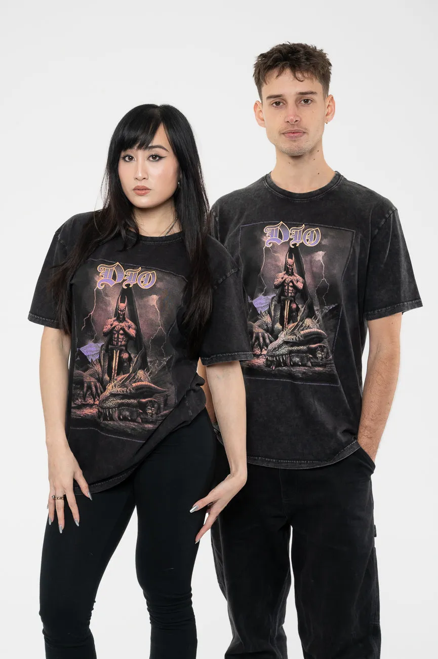 Dio Killing The Dragon Limited Edition 999 Only Premium Wash T Shirt sold by Paradiso Clothing product image thumbnail 5