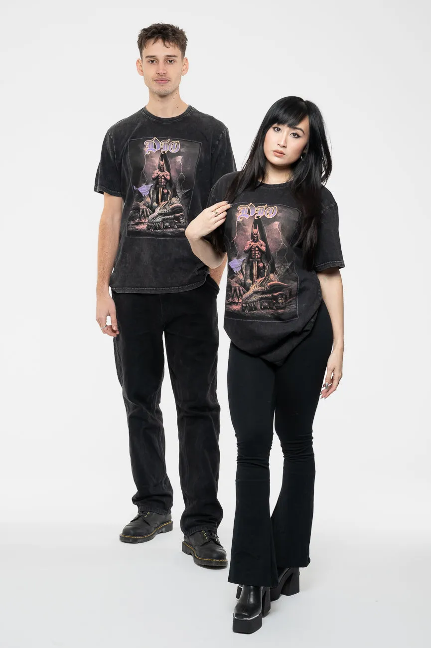 Dio Killing The Dragon Limited Edition 999 Only Premium Wash T Shirt sold by Paradiso Clothing product image thumbnail 2