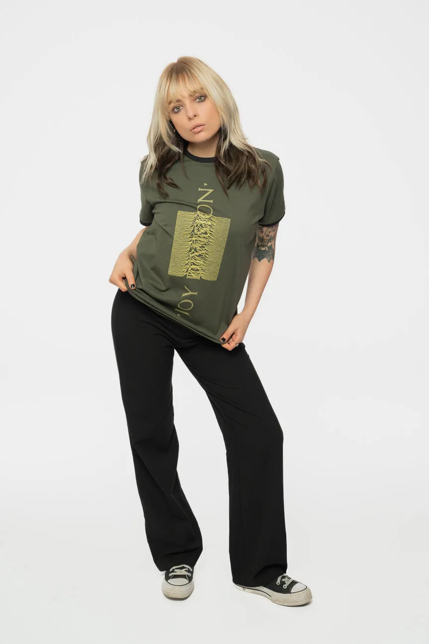 Joy Division Blended Pulse Ringer T Shirt sold by Paradiso Clothing product image thumbnail 5