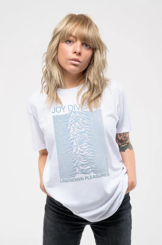 Joy Division Unknown Pleasures Skinny Fit T Shirt made by Paradiso Clothing