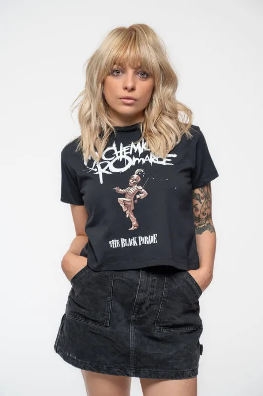 My Chemical Romance The Black Parade Crop Top sold by Paradiso Clothing