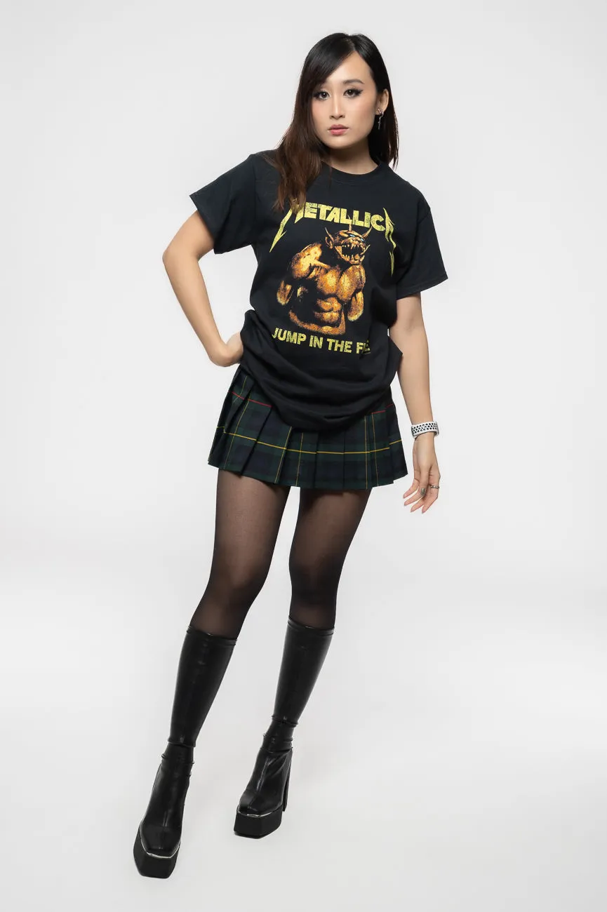 Metallica Jump In The Fire Vintage T Shirt sold by Paradiso Clothing product image thumbnail 2