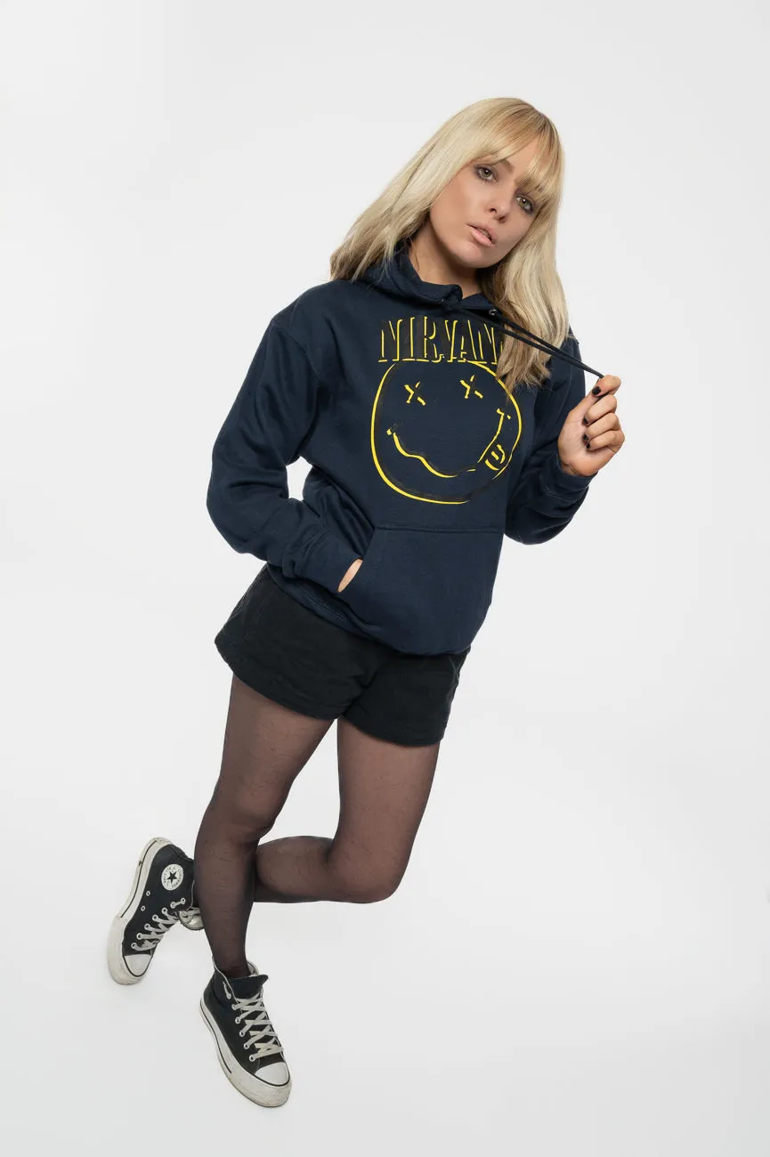 Nirvana Inverse Grunge Smile Hoodie sold by Paradiso Clothing product image thumbnail 5