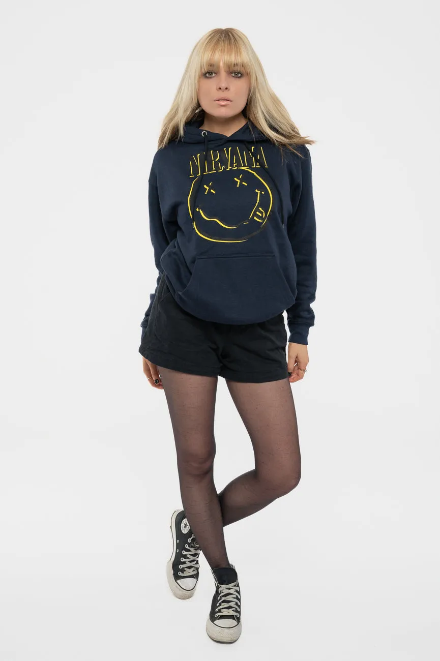 Nirvana Inverse Grunge Smile Hoodie sold by Paradiso Clothing product image thumbnail 2