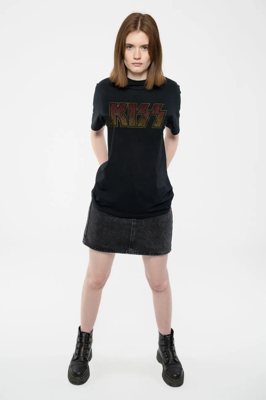 KISS Vintage Logo T Shirt sold by Paradiso Clothing product image thumbnail 2