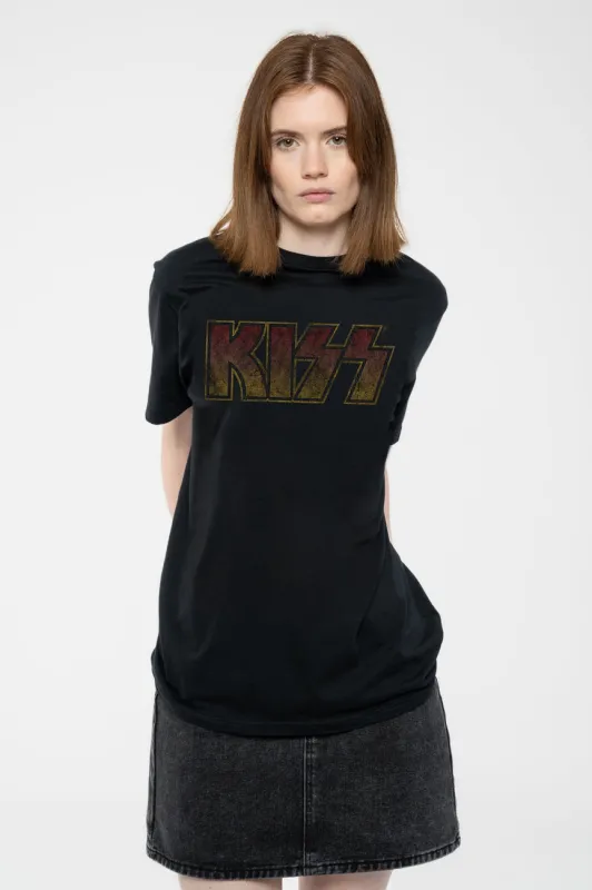 KISS Vintage Logo T Shirt sold by Paradiso Clothing