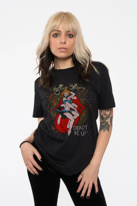 The Rolling Stones Start Me Up T Shirt made by the Rolling Stones