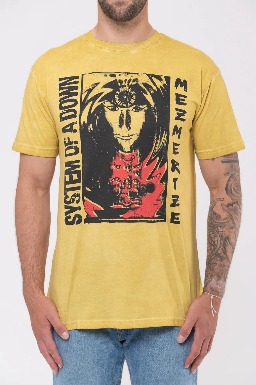 System Of A Down Reflections Dip Dye Mineral Wash T Shirt sold by Paradiso Clothing product image thumbnail 3
