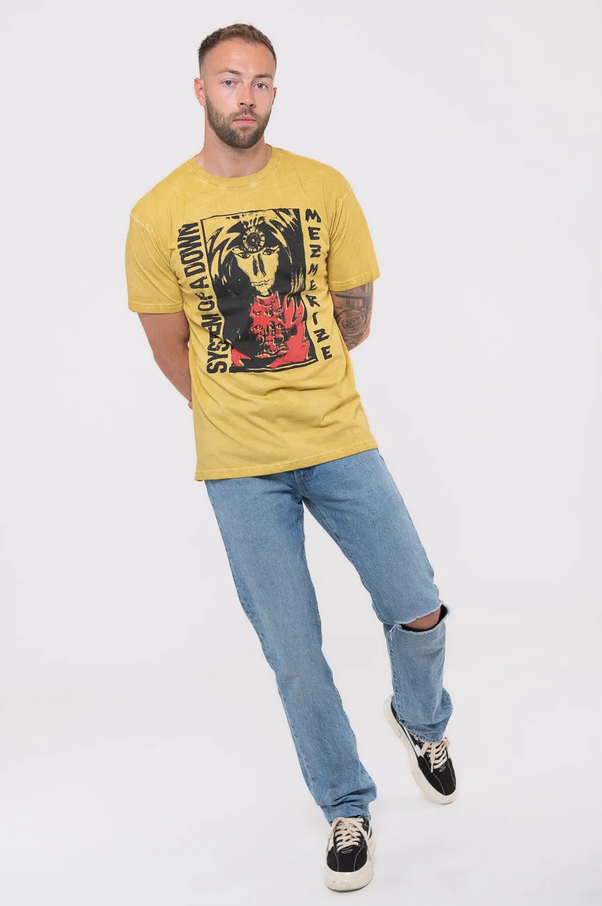 System Of A Down Reflections Dip Dye Mineral Wash T Shirt sold by Paradiso Clothing product image thumbnail 5