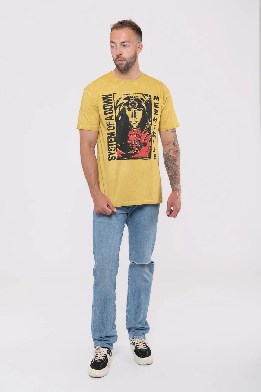 System Of A Down Reflections Dip Dye Mineral Wash T Shirt sold by Paradiso Clothing product image thumbnail 2