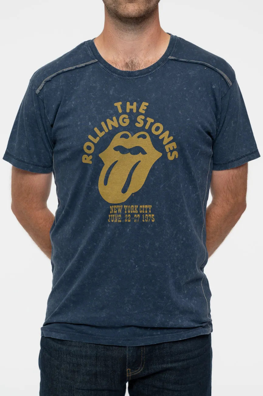 The Rolling Stones NYC 75 Snow Wash T Shirt sold by Paradiso Clothing product image thumbnail 3