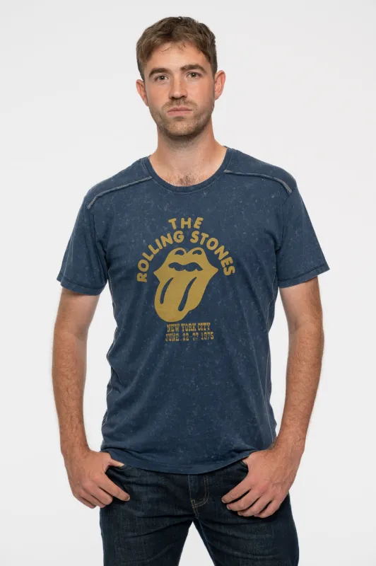 The Rolling Stones NYC 75 Snow Wash T Shirt sold by Paradiso Clothing